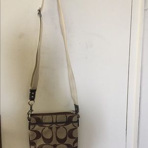 Coach cross body bag